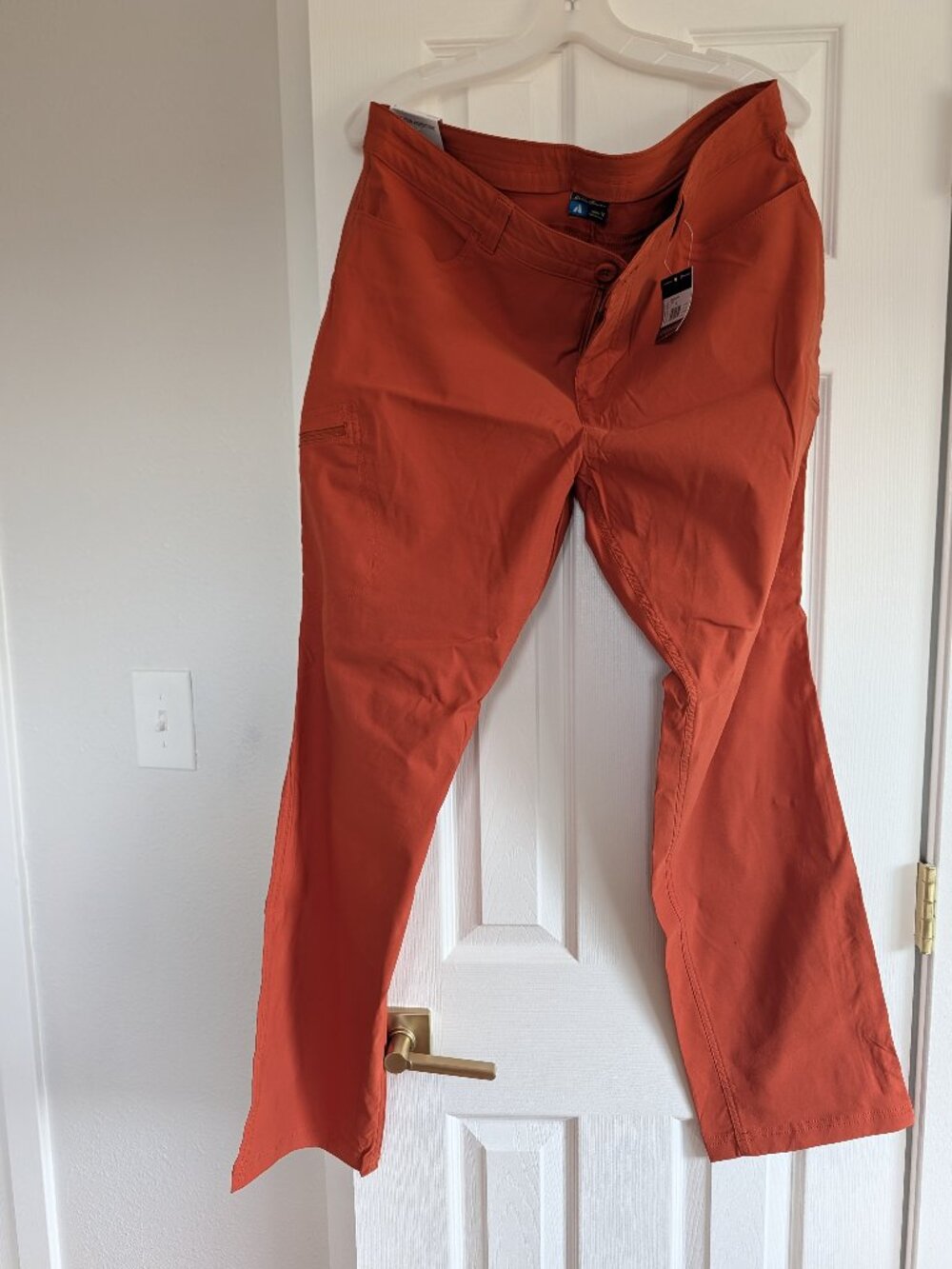 Eddie Bauer Burnt Orange Guide Pro Pants